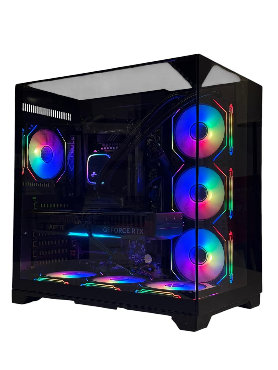 RTX 5070 Ti Gaming PC — OC Eagle | i9-14900KF | 32GB DDR5 6000 | 2TB NVMe | Fishtank