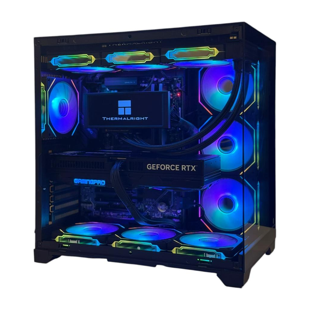 RTX 5080 Gaming PC — AMD Ryzen 7 9800X3D | 32GB DDR5 | 2TB M.2 SSD | CORSAIR 1200W PSU | Ultrawide LCD 360mm AIO